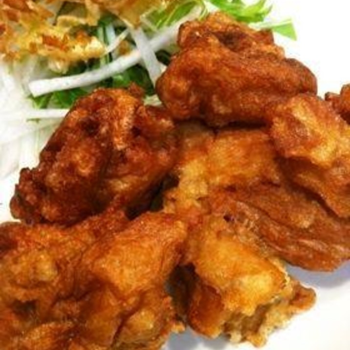 大満足！お麩なのに鳥の唐揚げ！